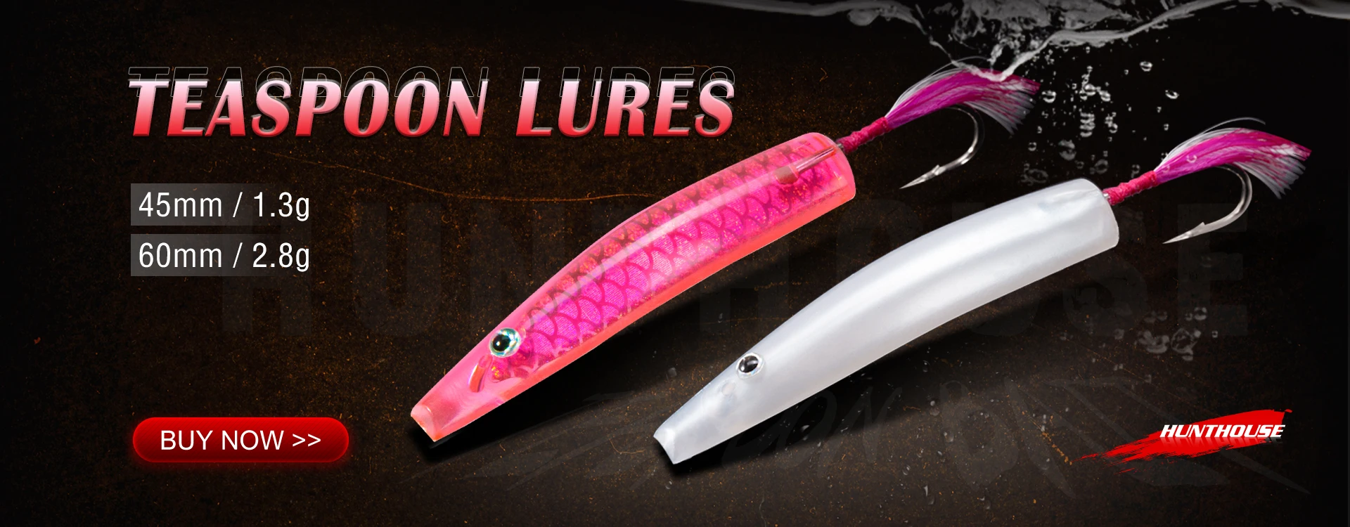 Hunthouse Violent Tail 2.0 Jigging Lure Spoon Sinking Bait Tackle Artificial 10g 18g 24g For Fishing Lure Pike Trout Tackle