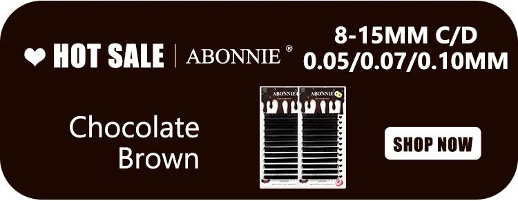 Abonnie Classic Eyelashes Extensions Individual Volume Lashes Fluffy Ultra Soft Eyelash Extensions