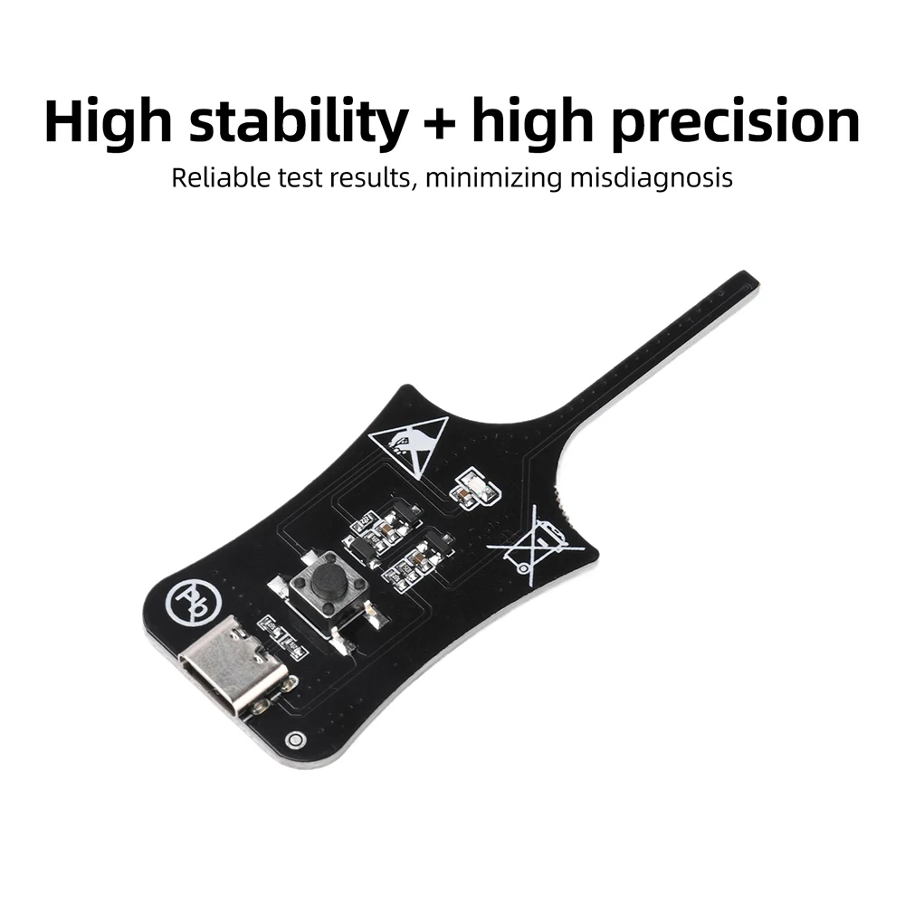 DC 5V Inductance Tester Motherboard Coil Tester Inductance Detector Electromagnetic Induction Meter Rapid Fault Detection Type C