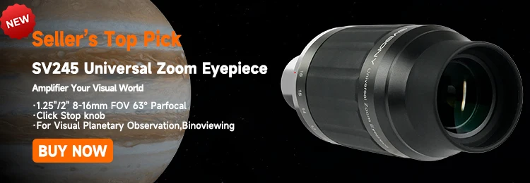 Svbony Telescope Eyepieces 1.25" 68° Eyepiece Planetary Eyepiece UWA 6mm/9mm/15mm/20mm Eyepiece for Astronomical Telescope