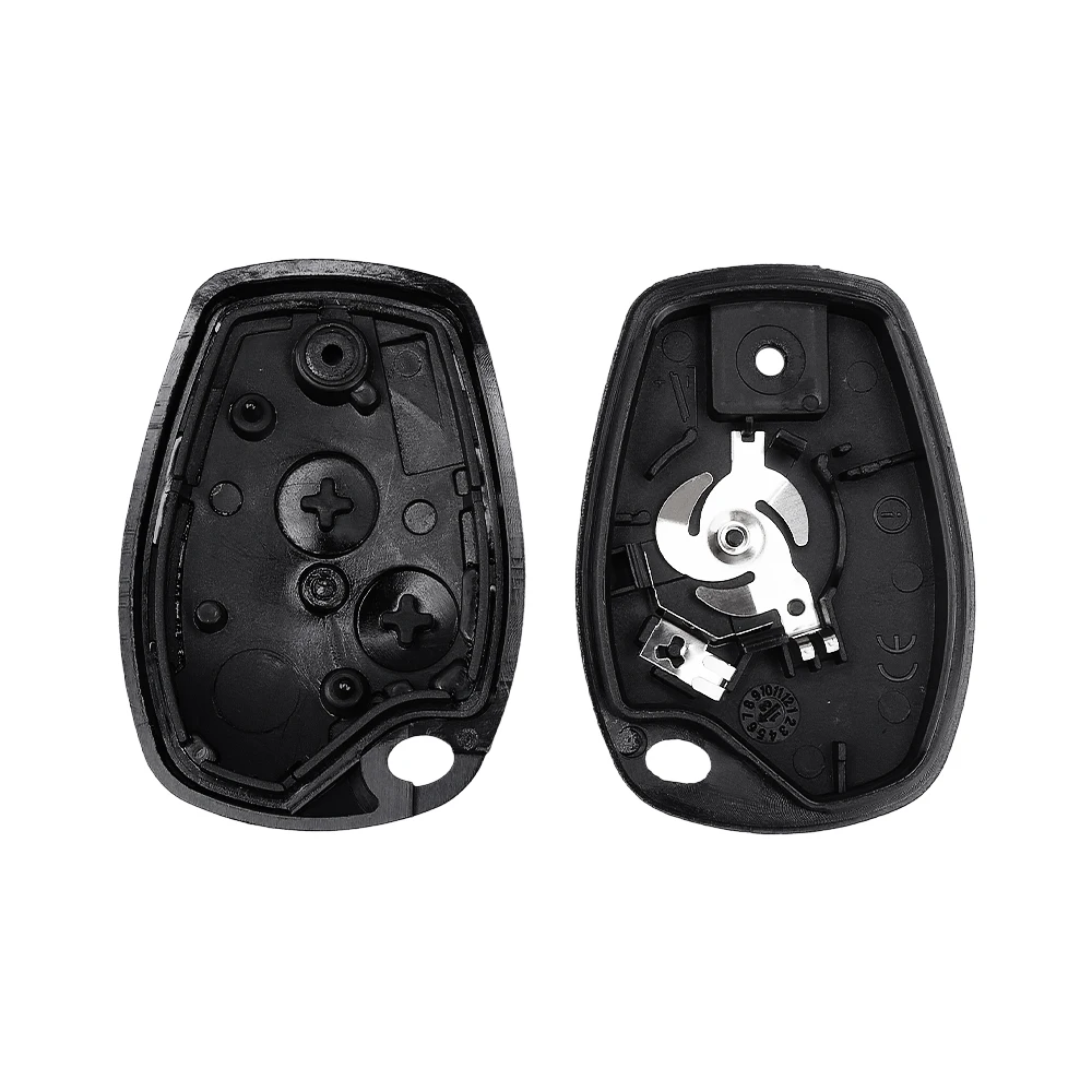 KEYYOU Without Blade 2 Buttons Car Key Shell Remote Fob Cover Case For Renault Dacia Modus Clio 3 Twingo Kangoo 2