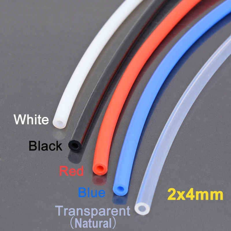1Meter 1mm 2mm 3mm 4mm 6mm 8mm PTFE Tube For 3D Printer Parts Pipe Bowden J-head
