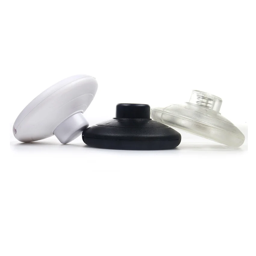 1pcs White Transparent Black 317 Floor Lamp Table Light Foot Switch ON OFF Halfway Round Foot Reset Button Online Switch