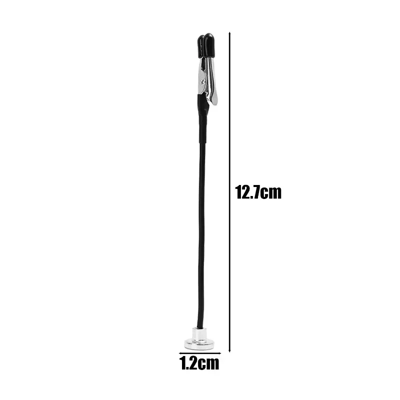 5-30PCS Magnetic Flexible Alligator Clip Electric Test Crocodile Clip for DIY Note Card Clamps Kitchen Menu Holder Photo Clips