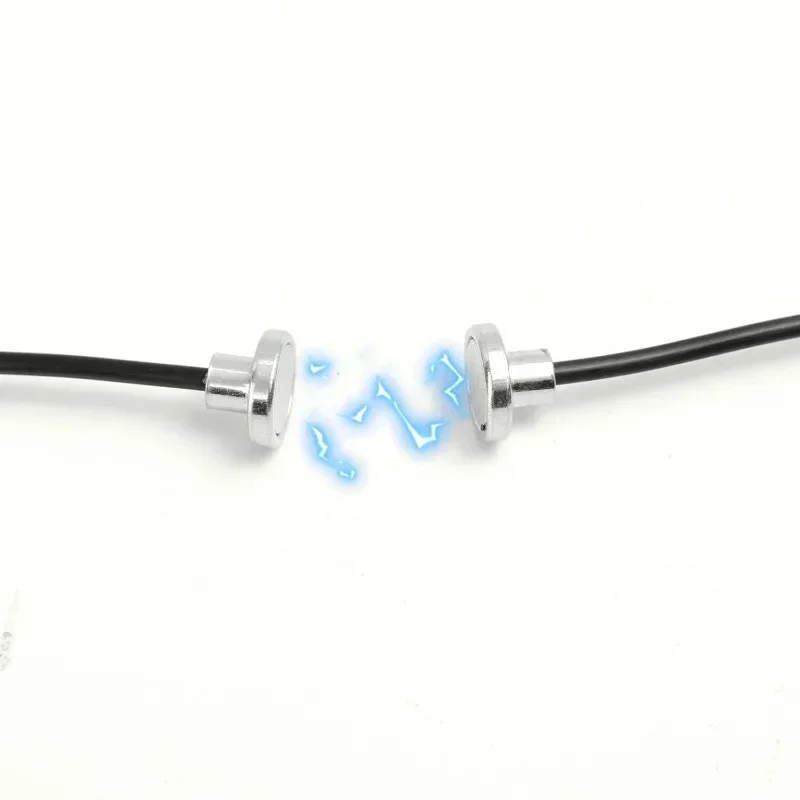5-30PCS Magnetic Flexible Alligator Clip Electric Test Crocodile Clip for DIY Note Card Clamps Kitchen Menu Holder Photo Clips