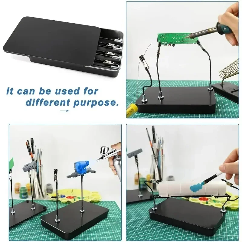 5-30PCS Magnetic Flexible Alligator Clip Electric Test Crocodile Clip for DIY Note Card Clamps Kitchen Menu Holder Photo Clips