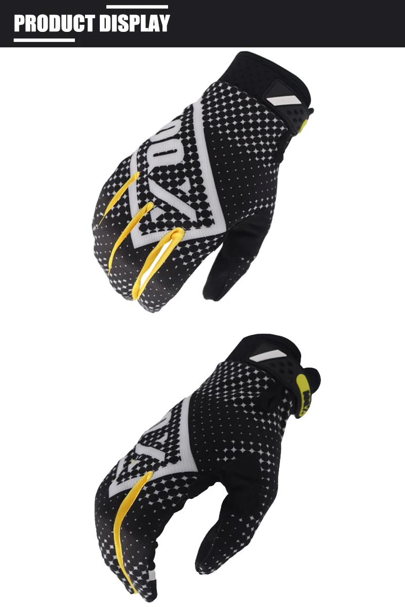IOQX DH MX BMX MTB Motorcycle Motocross Gloves Off Road Racing Pro Downhill Sport Bike Bicycle Cycling Riding Gloves