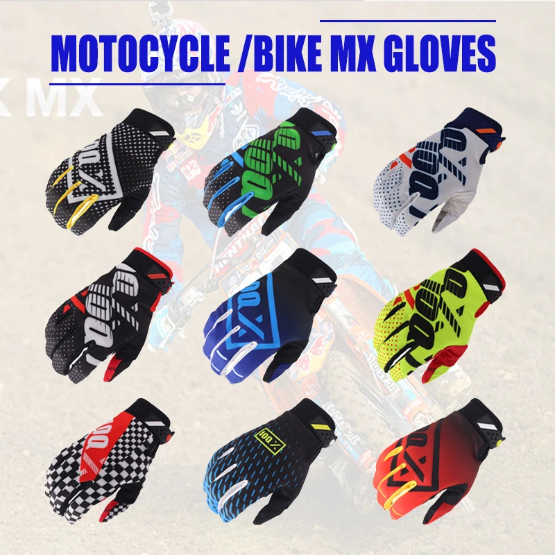 IOQX DH MX BMX MTB Motorcycle Motocross Gloves Off Road Racing Pro Downhill Sport Bike Bicycle Cycling Riding Gloves