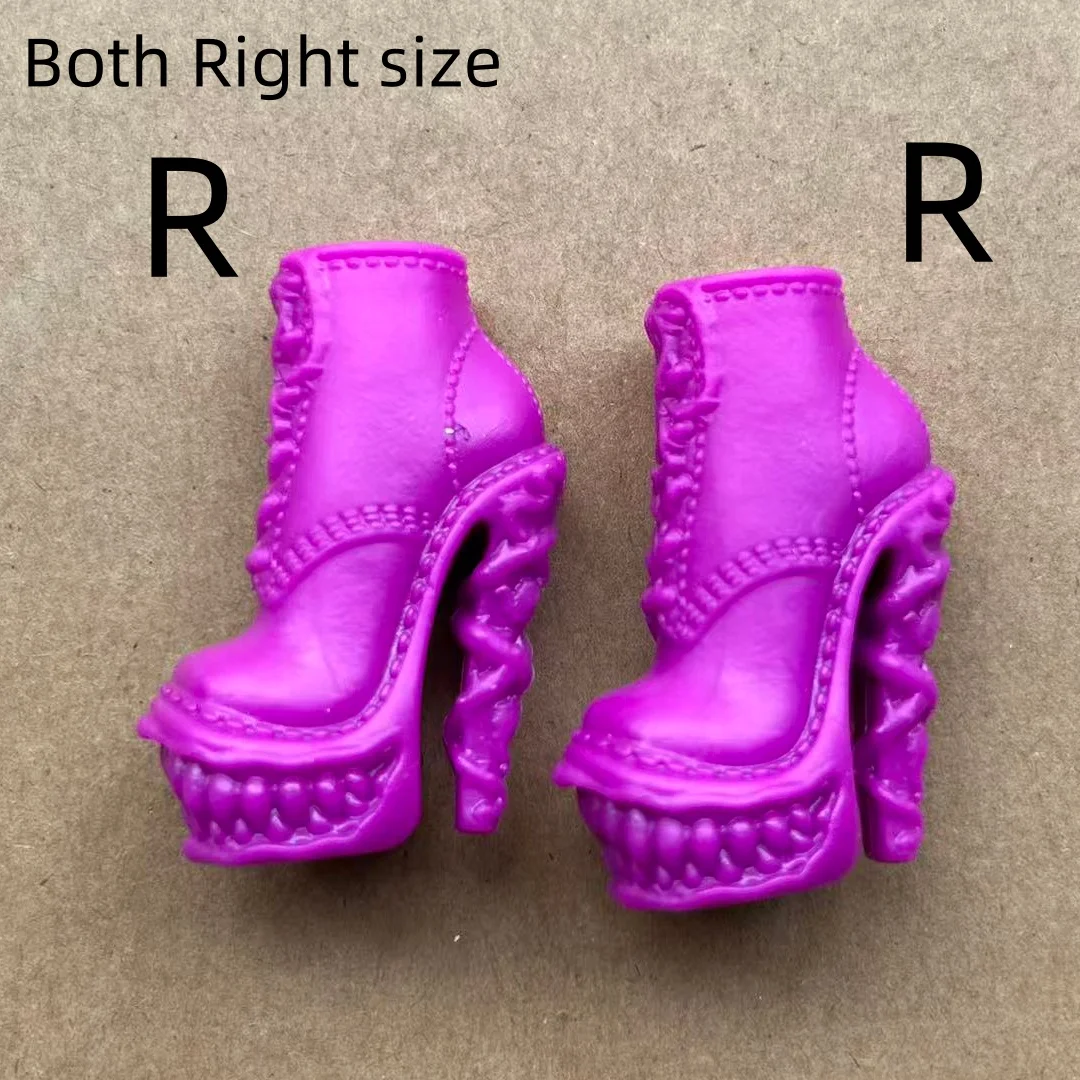 Colorful Monster Doll Boots Novelty Sandals 1/6 Scale Doll Shoes Accessories for Doll Decorations