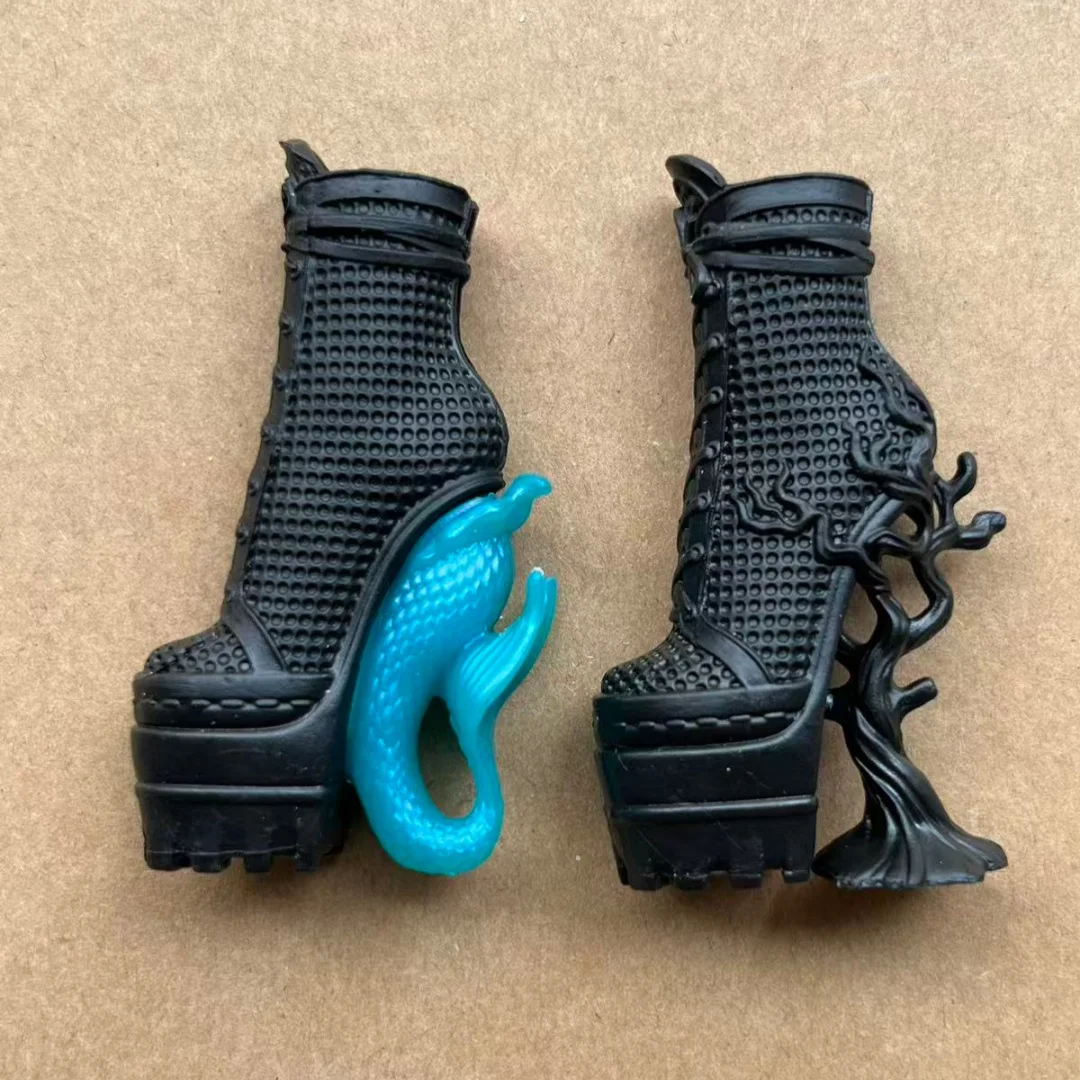 Colorful Monster Doll Boots Novelty Sandals 1/6 Scale Doll Shoes Accessories for Doll Decorations