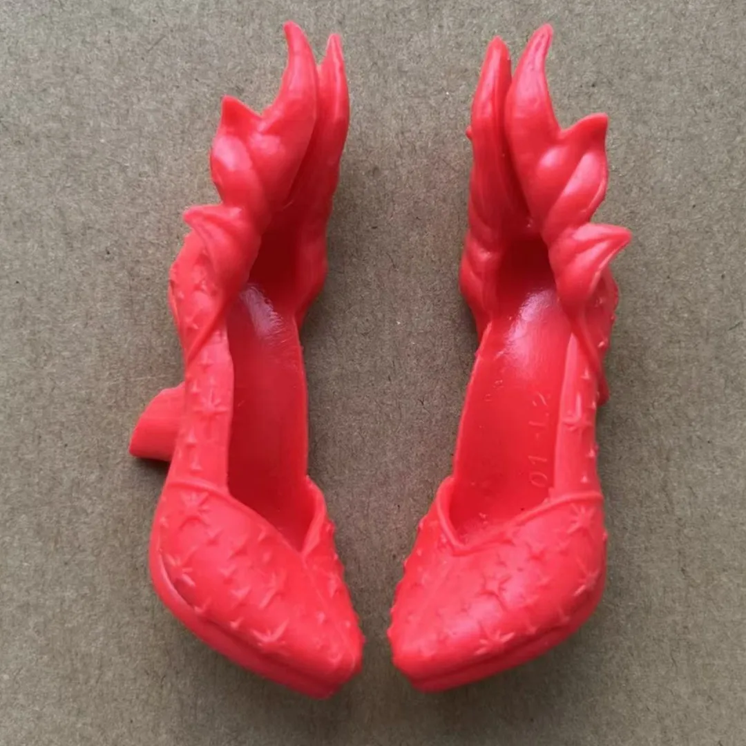 Colorful Monster Doll Boots Novelty Sandals 1/6 Scale Doll Shoes Accessories for Doll Decorations