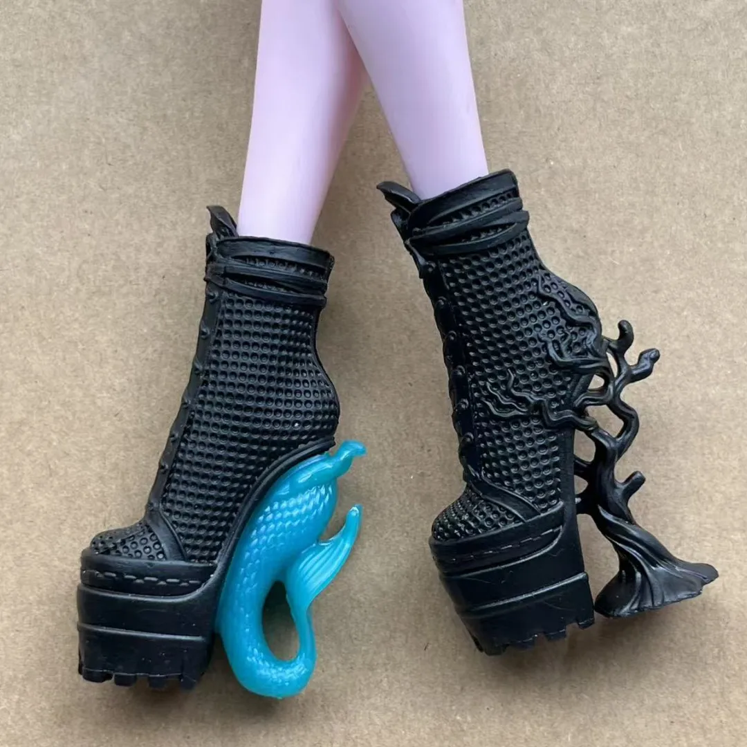 Colorful Monster Doll Boots Novelty Sandals 1/6 Scale Doll Shoes Accessories for Doll Decorations