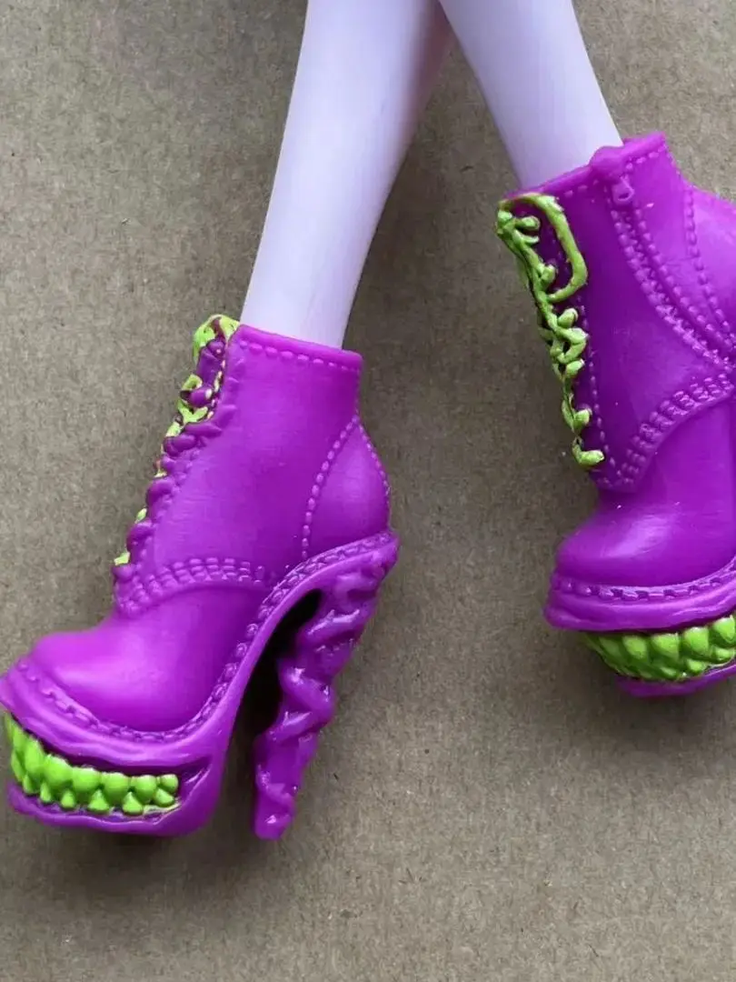 Colorful Monster Doll Boots Novelty Sandals 1/6 Scale Doll Shoes Accessories for Doll Decorations