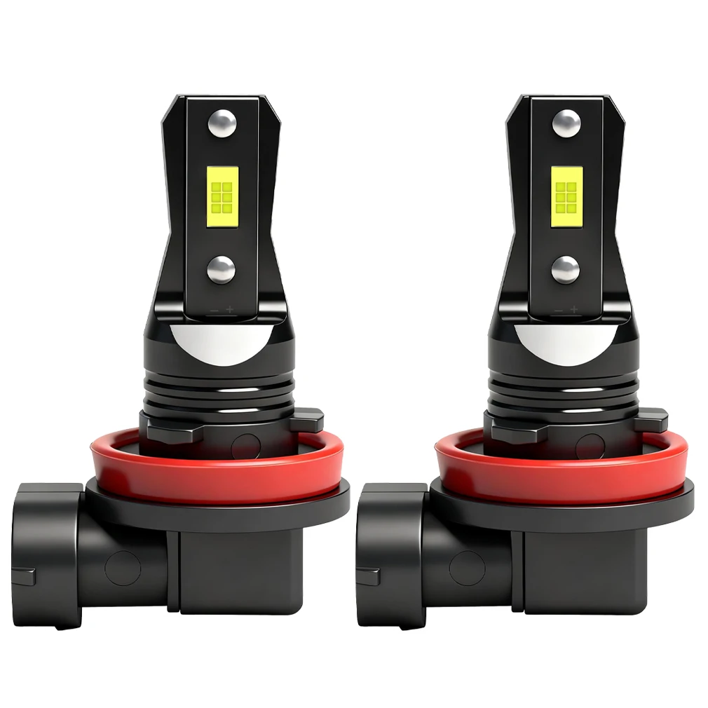 S&D H8 H11 LED Canbus 9005 9006 Fog Light Bulbs 60W 20000LM Wireless CSP LED Headlight Auto Lamp for Car Driving 6000K White