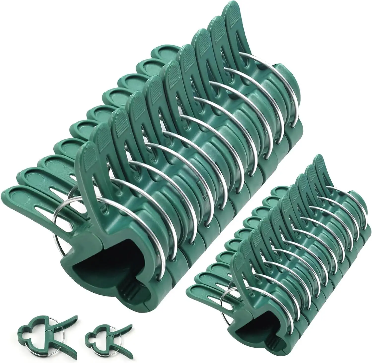 Garden Plant Clips, Plant Support Clips for Securing Stems, Flowers or Climbing Vines To Tomato Cages