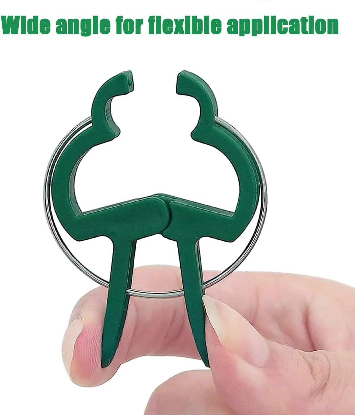 Garden Plant Clips, Plant Support Clips for Securing Stems, Flowers or Climbing Vines To Tomato Cages
