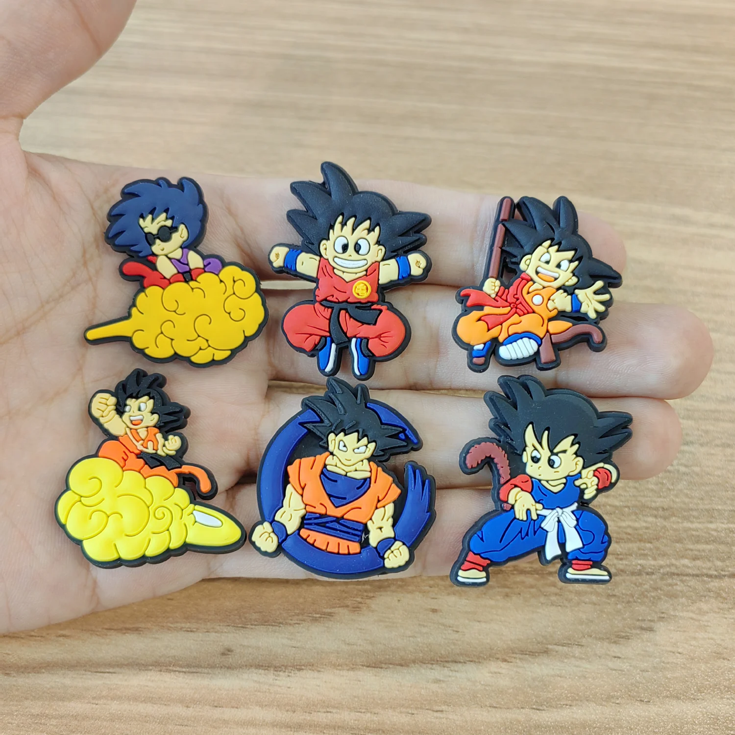 22pcs Dragon Ball Series Shoe Charms for DIY Shoe Decorations Shoe Accessories for Crocs Clog Sandal Decorate Buckle Unisex Gift