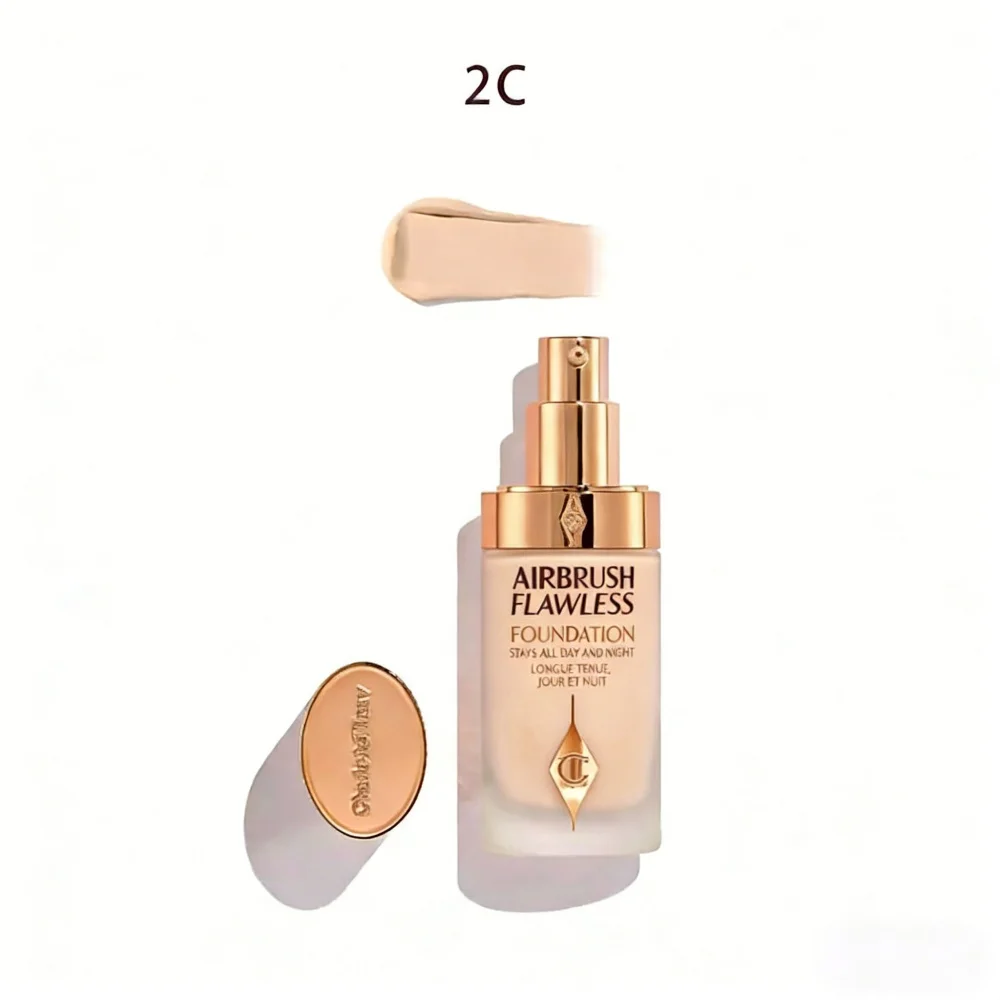 Charlotte Tilbury Liquid Foundation Cushion Foundation Setting Spray Pressed Powder Love 2 Color Powder Blusher Eyeshadow Rouge