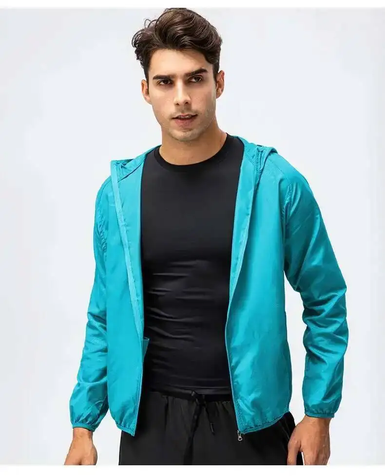 Fishing Rain Wind Breaker Coat For Men Women Waterproof Jacket Hiking Climbing Clothes Sun Protection Quick Dry Rain Coat