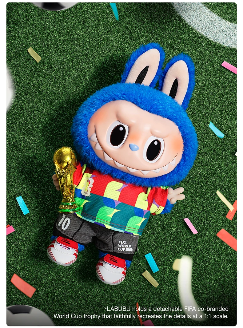 【UK】POP MART THE MONSTERS × FIFA SERIES-Catch the Win Vinyl Plush Doll Blindbox Collectable Figure Cute Gift