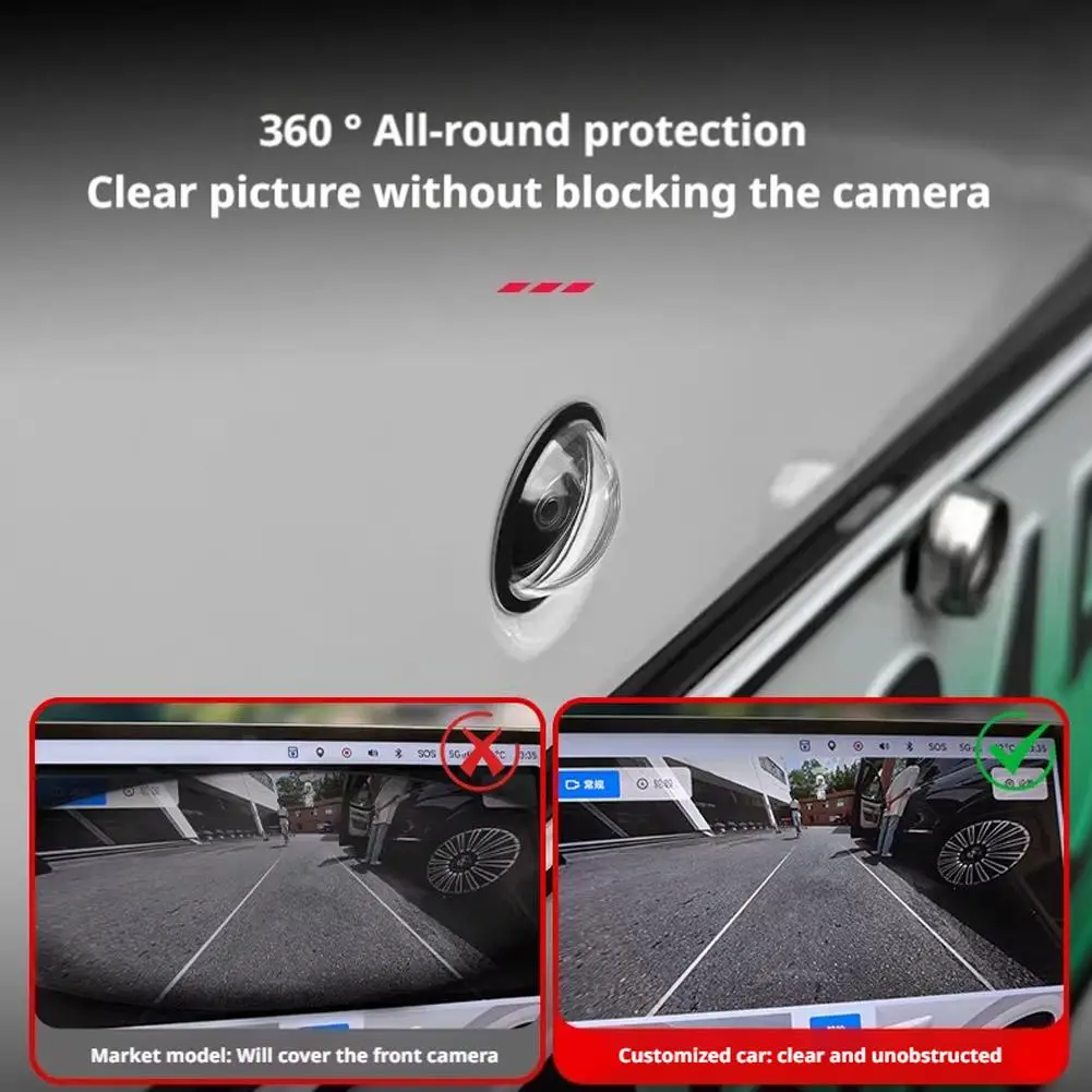Car Camera Lens Protector Advanced Scratch Car Camera Lens Guards Waterproof And Dustproof  Protection Accessories 2PCS