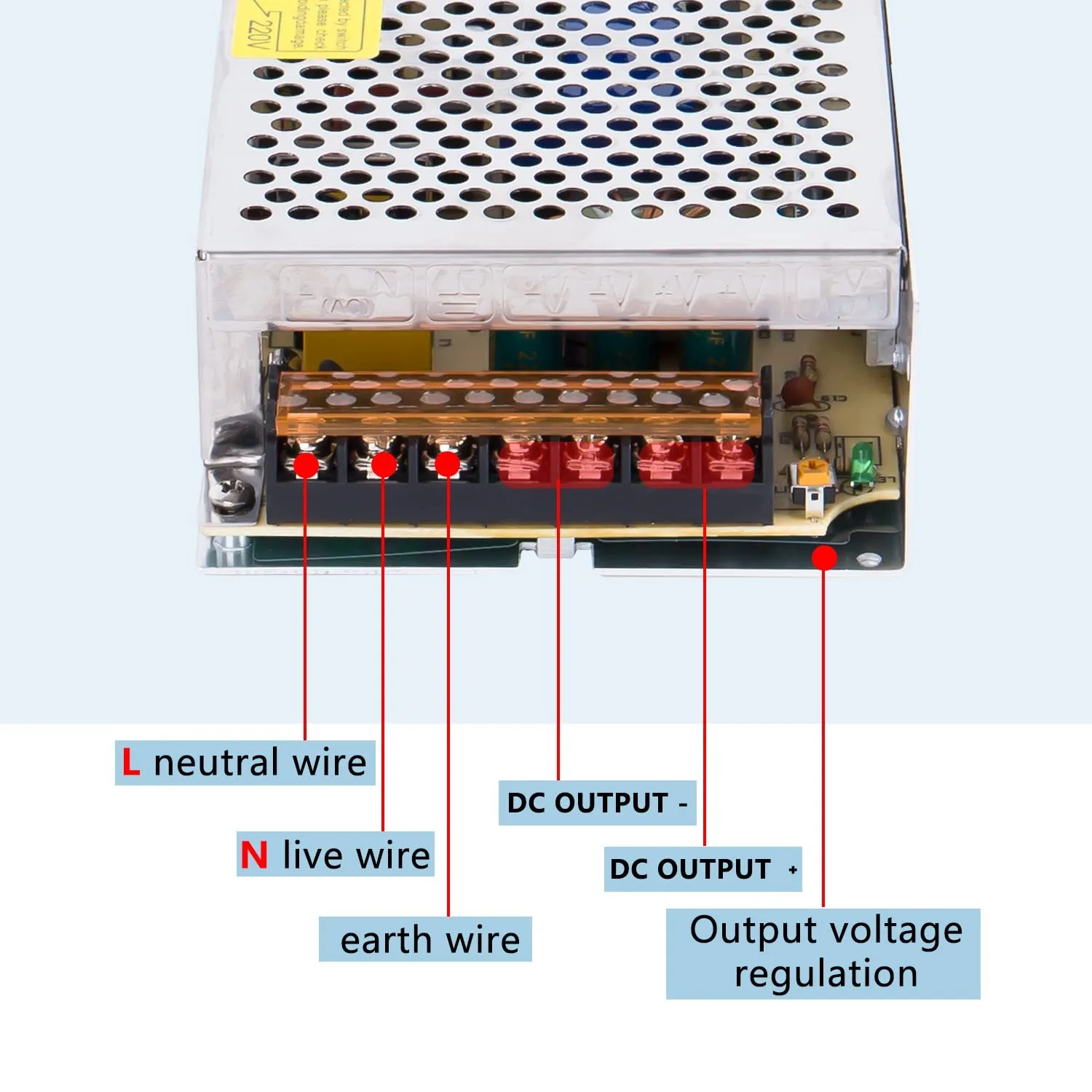 5V 24V Power Supply 12V Regulated Power Supply AC 220V 110V TO DC 12 Volt Power Supply For Room Decration LED Strip