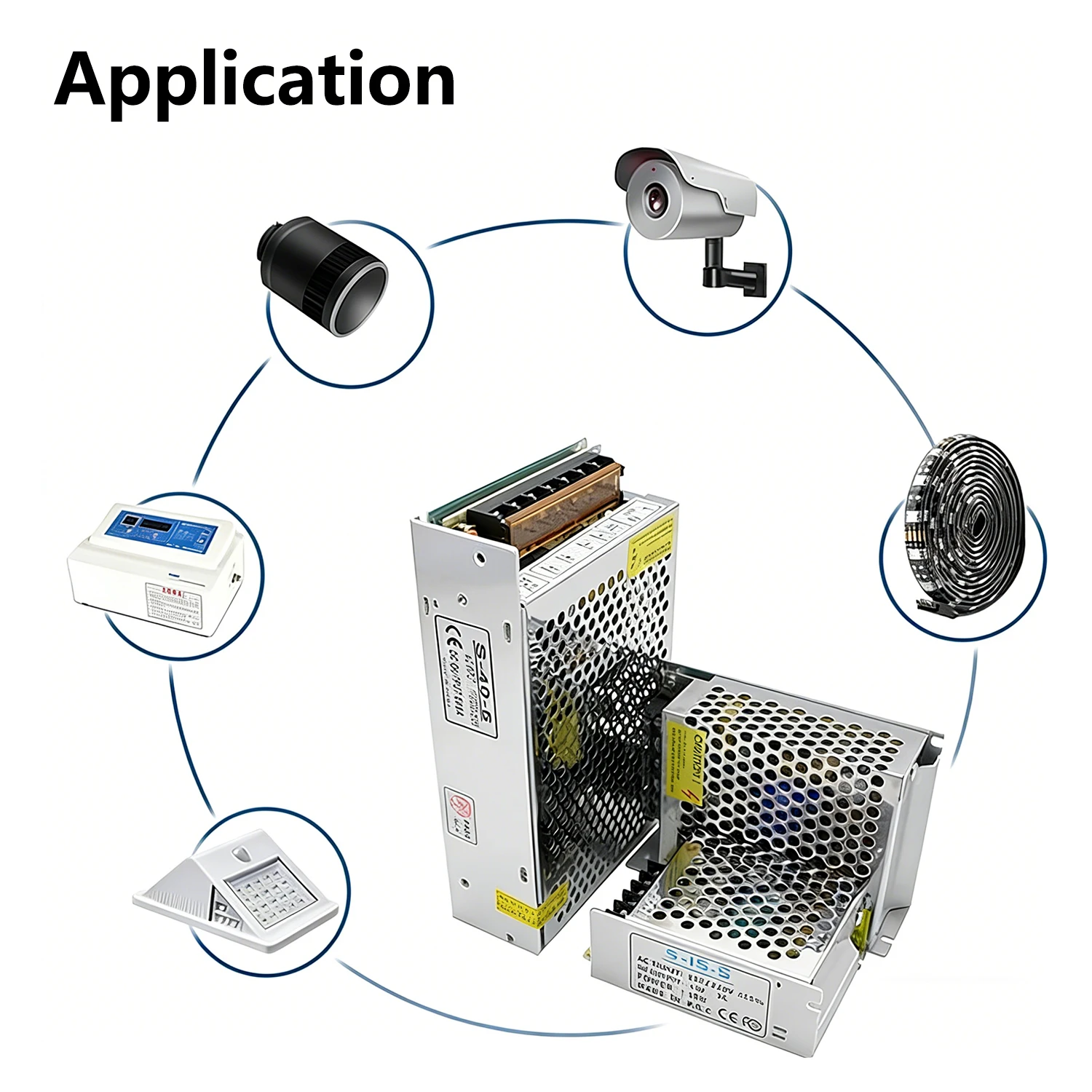 5V 24V Power Supply 12V Regulated Power Supply AC 220V 110V TO DC 12 Volt Power Supply For Room Decration LED Strip