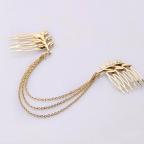 Latest Fashion Super Cute Korean Designer Flash Five Square Zircon Earrings, Seven Rhinestone Star Ear Clip Jewelry