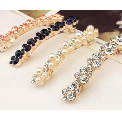 Latest Fashion Super Cute Korean Designer Flash Five Square Zircon Earrings, Seven Rhinestone Star Ear Clip Jewelry