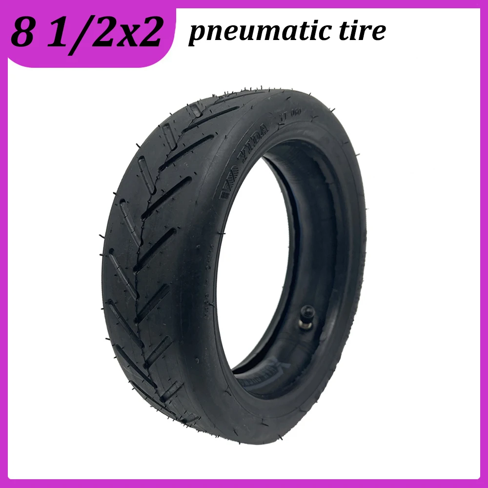 8.5 Inch 8 1/2x2 Tire Inner Outer Tube for Xiaomi M365/1S/Pro2 Series Electric Scooter Pneumatic Tyre