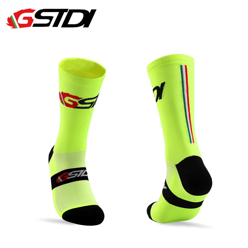 GSTDI  2026 New Men Cycling Socks Professional Road Mtb Bike Women Compression Racing Outdoor Unisex Sports