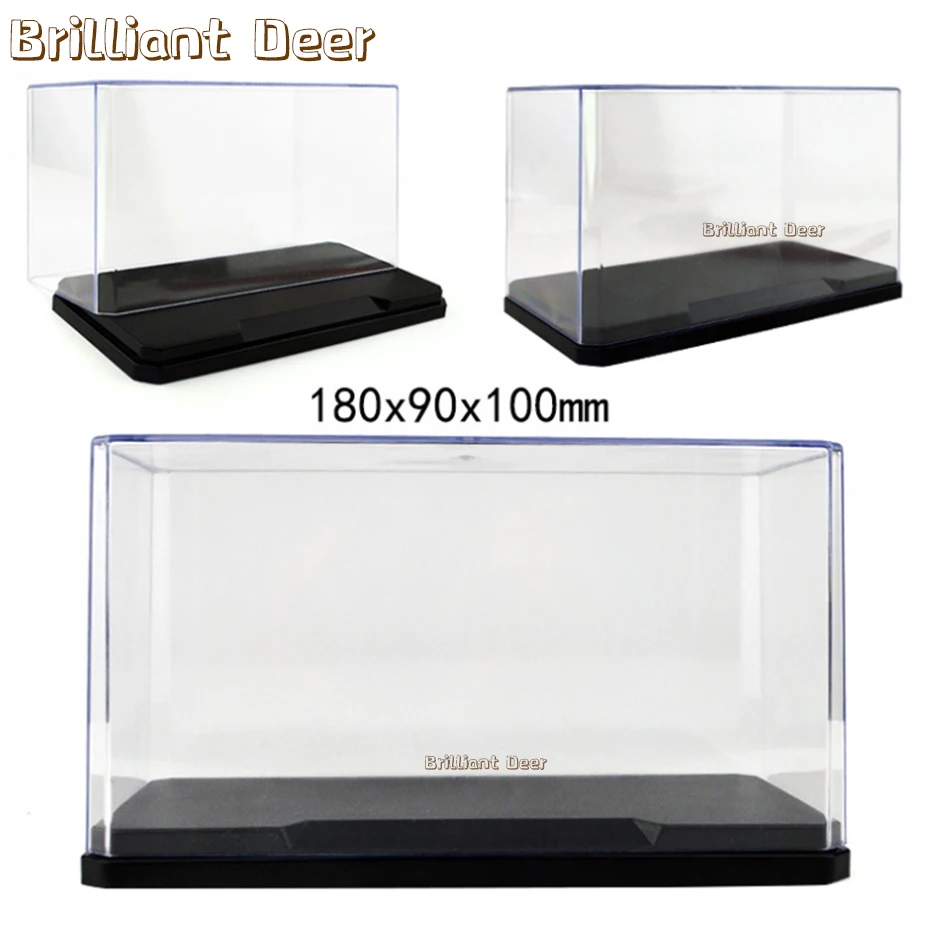 3 Steps Dustproof Acrylic Figures City Car Model Collection Display Box Building Block Storage Plexiglass Showcase Bricks Toys