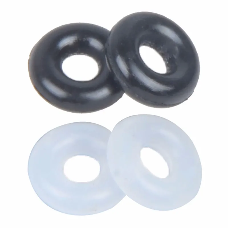250pcs/lot Multicolor Select Rubber Safety Stopper Silicone Beads Fit European Original Fine Charm Bracelets & Necklaces
