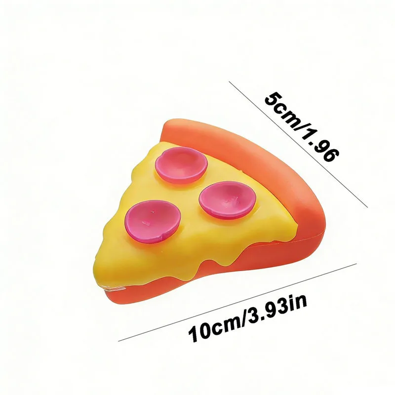 ****Schylling Needoh pizza Sensory Fidget Cube Stress Relief Squishy Cube Anti-Anxiety Squeeze Object For Focus ADHD Population