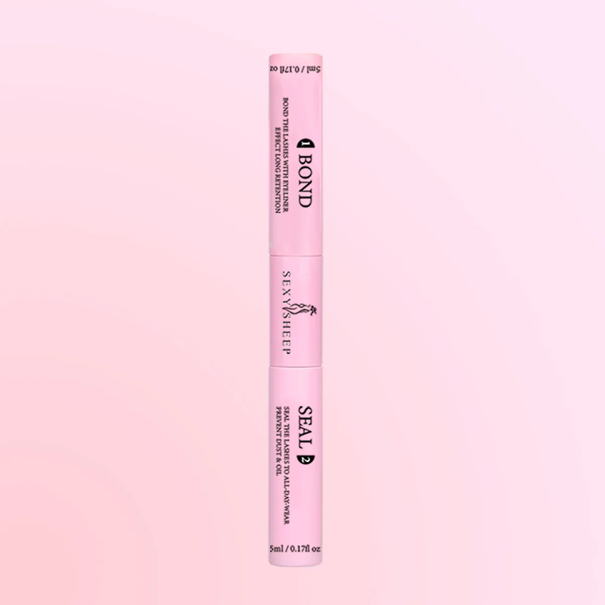 Eyelash Clusters Glue Lash Bond & Seal 10ml Quick-dry 2 In1 Long Lasting Home Use Strong Hold for 72H