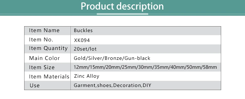 20pcs/lot 20mm/25mm/30mm Black Bronze Gold Silver Circle O Ring Connection Alloy Metal Shoes Bags Belt Buckles DIY Accessories