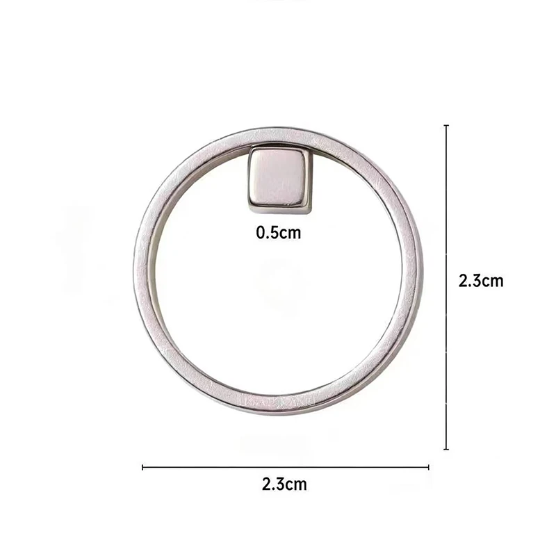 Black Hole Shape Cat Eye Nail Art Magnet Suck Hollow Cat Eye Nail Art Effect Magnet Ring for Magnetic Gel Polish Manicure Tools