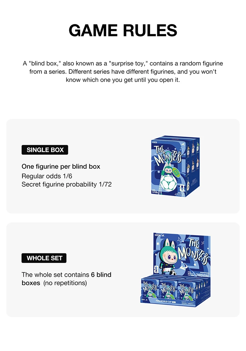 【EU】POP MART THE MONSTERS × FIFA SERIES - Football-shaped Mini Bag Blind Box