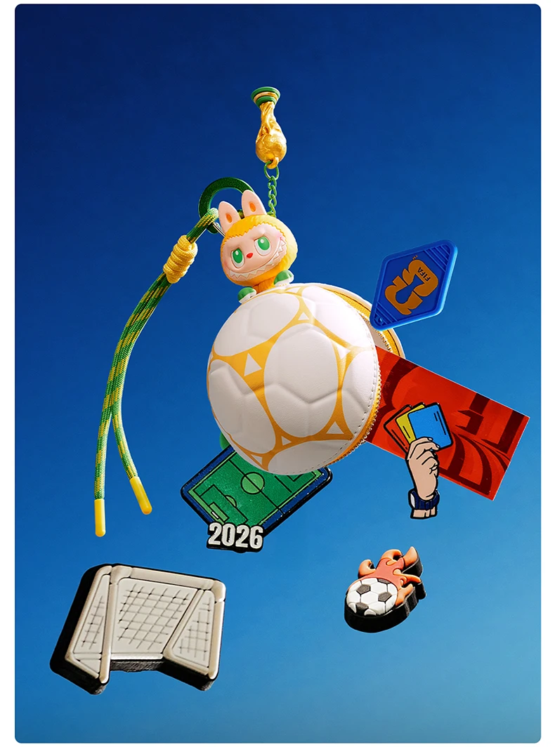 【EU】POP MART THE MONSTERS × FIFA SERIES - Football-shaped Mini Bag Blind Box