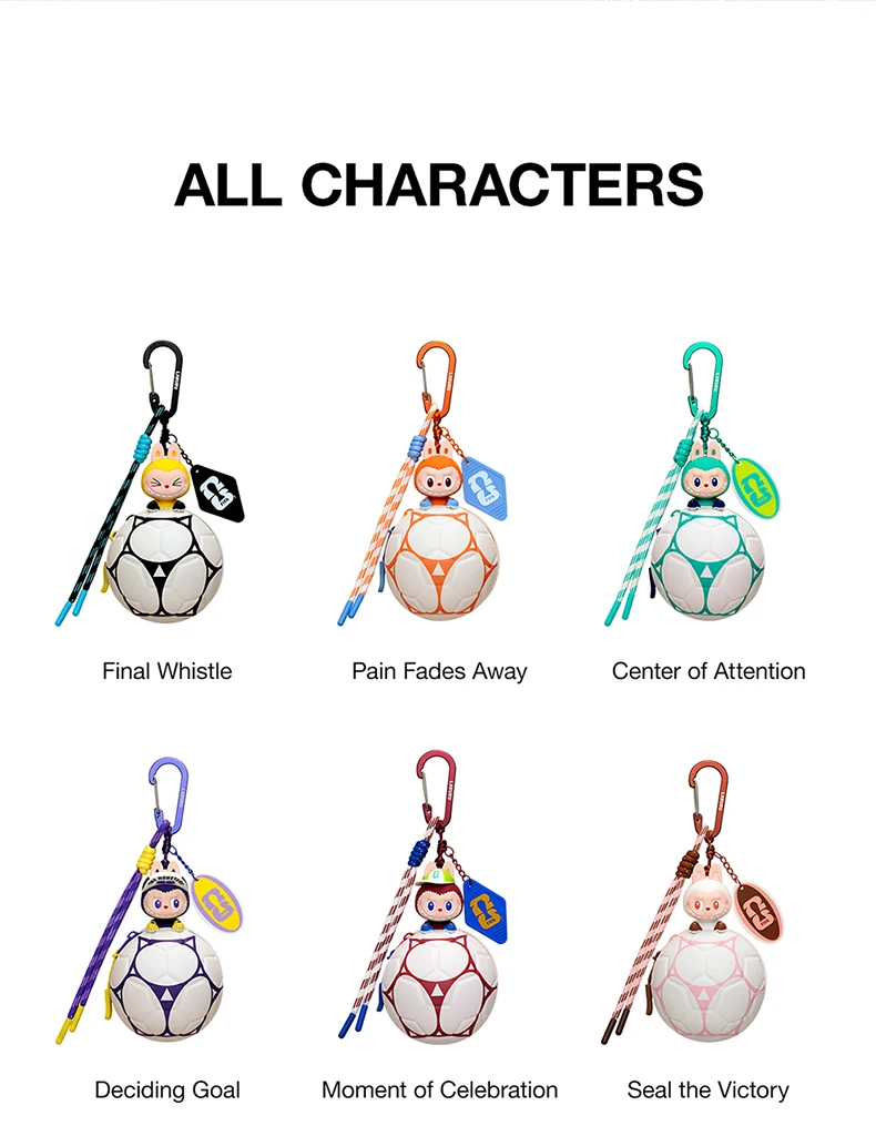 【EU】POP MART THE MONSTERS × FIFA SERIES - Football-shaped Mini Bag Blind Box