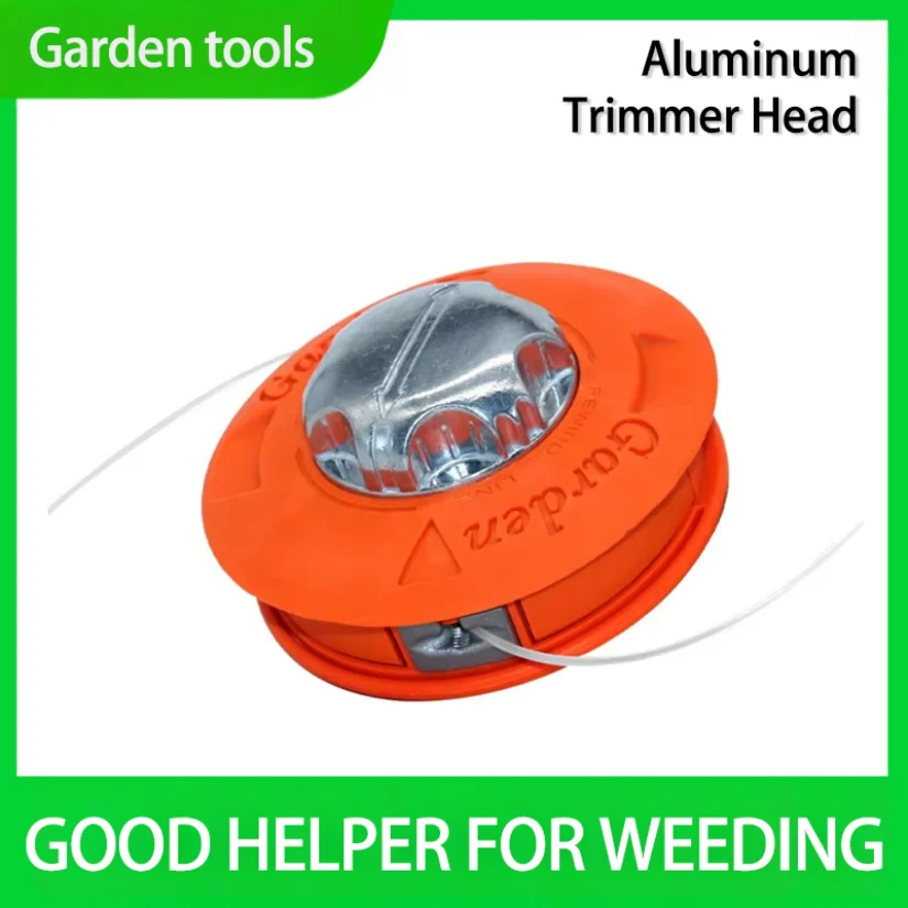 Universal Fit String Trimmer Replacement Bump Head Automatic Grass Trimmer Head for Garden Brush Cutter Edging Lawn Care