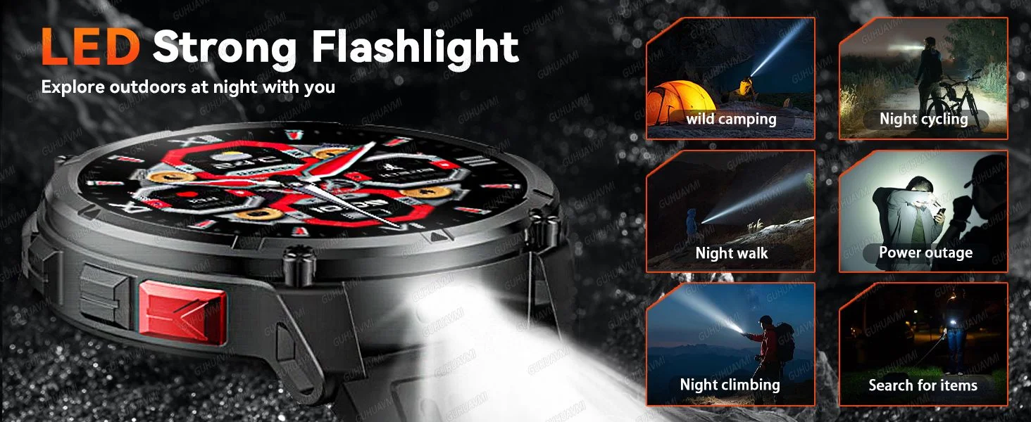2026 New T-Rex3 Pro 1100mAh Battery Smart Watch GPS path 5ATM Waterproof Sports Run tracker Outdoors Compass Military Smartwatch