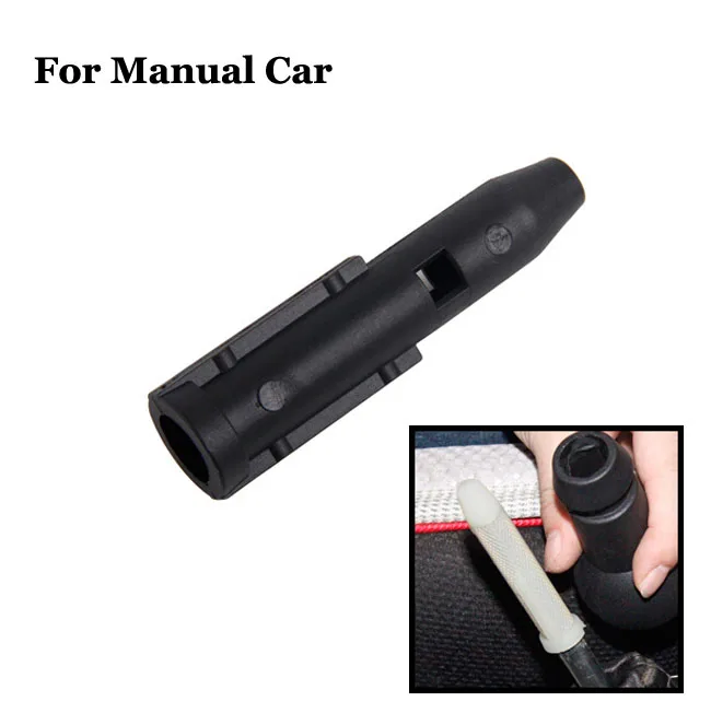 2pcs Shift Gear Knob Sleeve Adapter Lever Manual ForPEUGEOT 106 206 207 301 306 307 308 2008 508 ForCITROEN C2 C3 C4 SAXO XANTIA