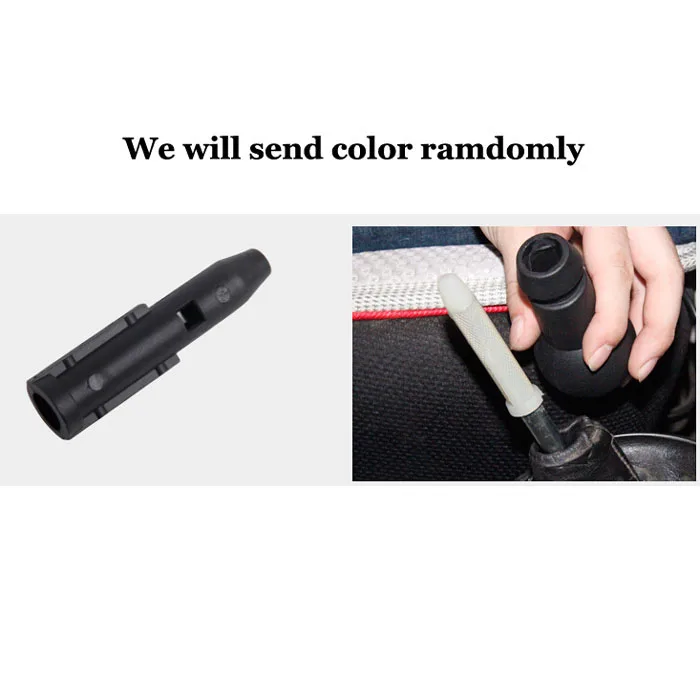 2pcs Shift Gear Knob Sleeve Adapter Lever Manual ForPEUGEOT 106 206 207 301 306 307 308 2008 508 ForCITROEN C2 C3 C4 SAXO XANTIA