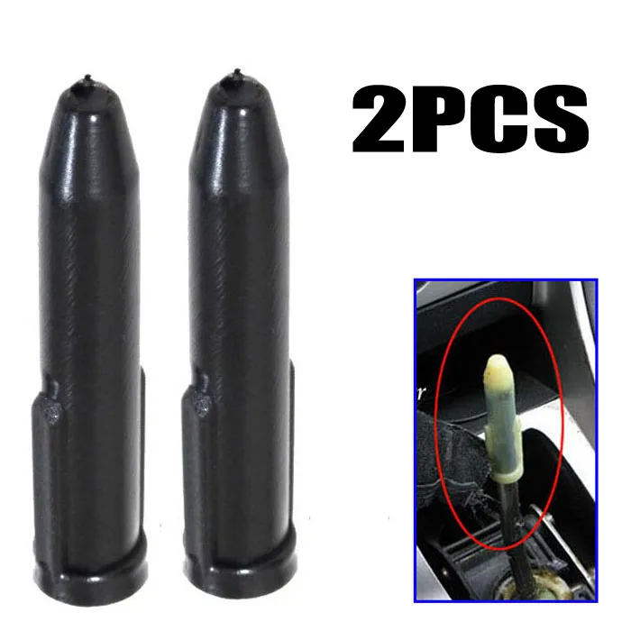 2pcs Shift Gear Knob Sleeve Adapter Lever Manual ForPEUGEOT 106 206 207 301 306 307 308 2008 508 ForCITROEN C2 C3 C4 SAXO XANTIA