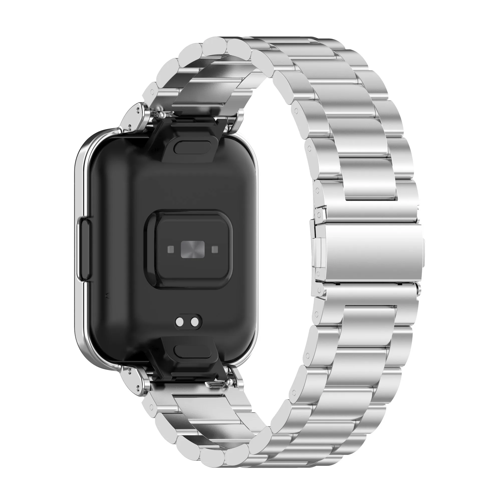 Strap+Case Protector for Redmi Watch 2 Lite Metal Bracelet for Xiaomi Watch Lite Strap for Redmi Watch 3 Active Band Cover