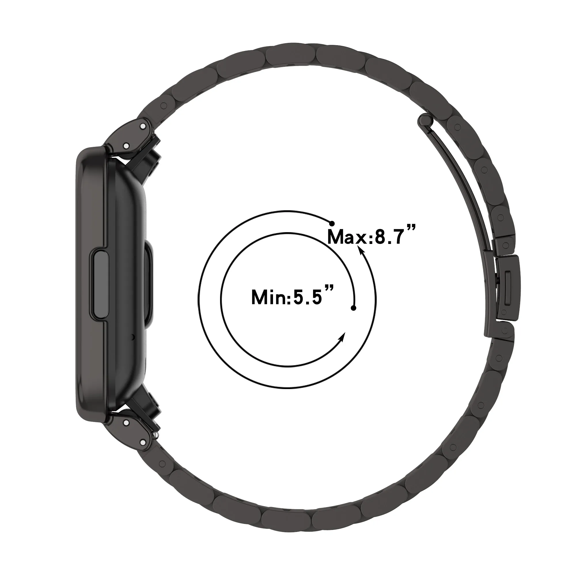 Strap+Case Protector for Redmi Watch 2 Lite Metal Bracelet for Xiaomi Watch Lite Strap for Redmi Watch 3 Active Band Cover