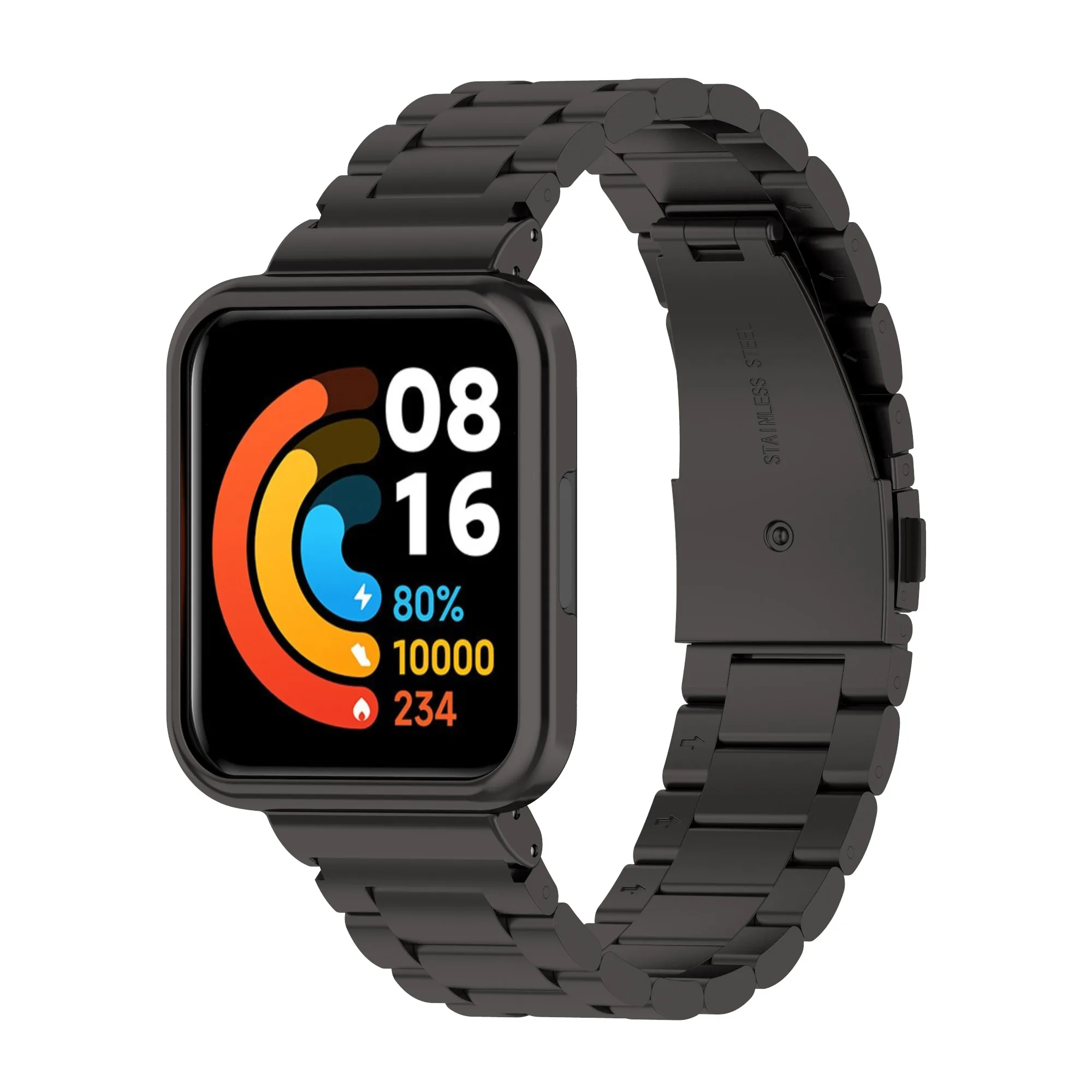 Strap+Case Protector for Redmi Watch 2 Lite Metal Bracelet for Xiaomi Watch Lite Strap for Redmi Watch 3 Active Band Cover