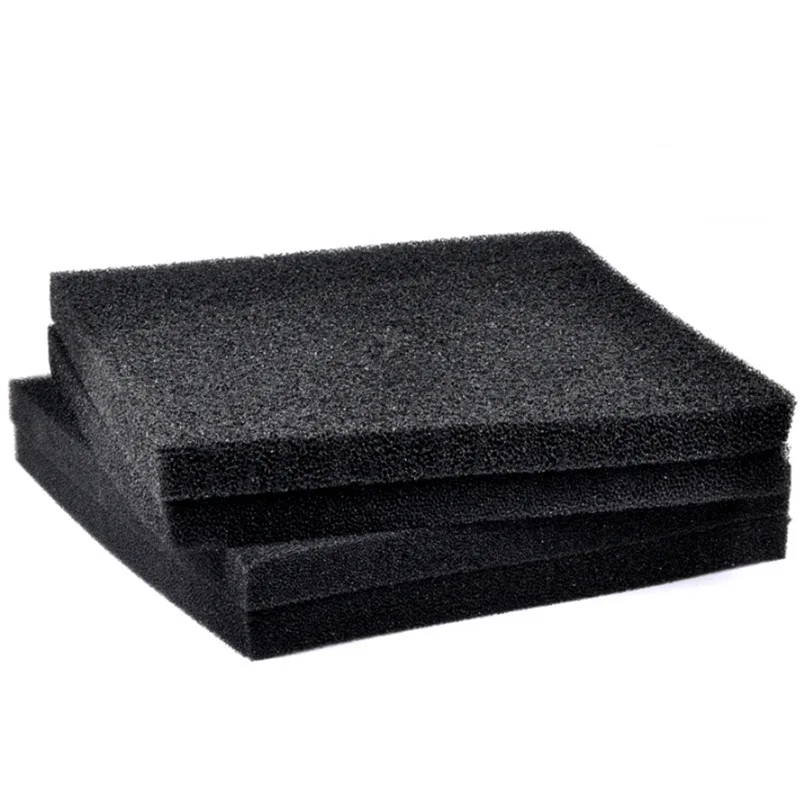 Aquarium Accessories Biochemical Cotton Filter Fish Tank Pond Foam Sponge Filter Black 15 25 35 50PPI Used For Aquariums