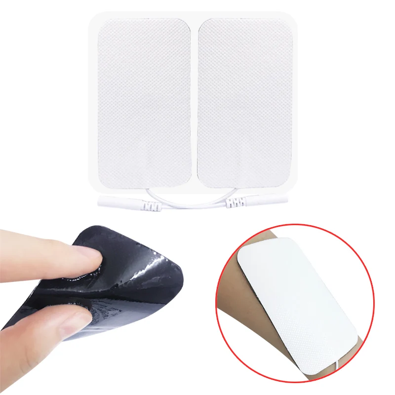 10/20pcs Muscle Stimulator Electrode Pads Gel Non-woven Fabric Self Adhesive Replacement Pads for Tens Body Massager Machine